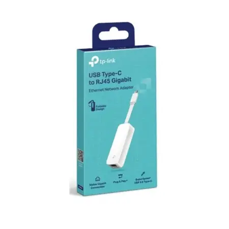 ADAPTADOR TP-LINK UE300C USB C - LAN RJ45 GIGABIT 
