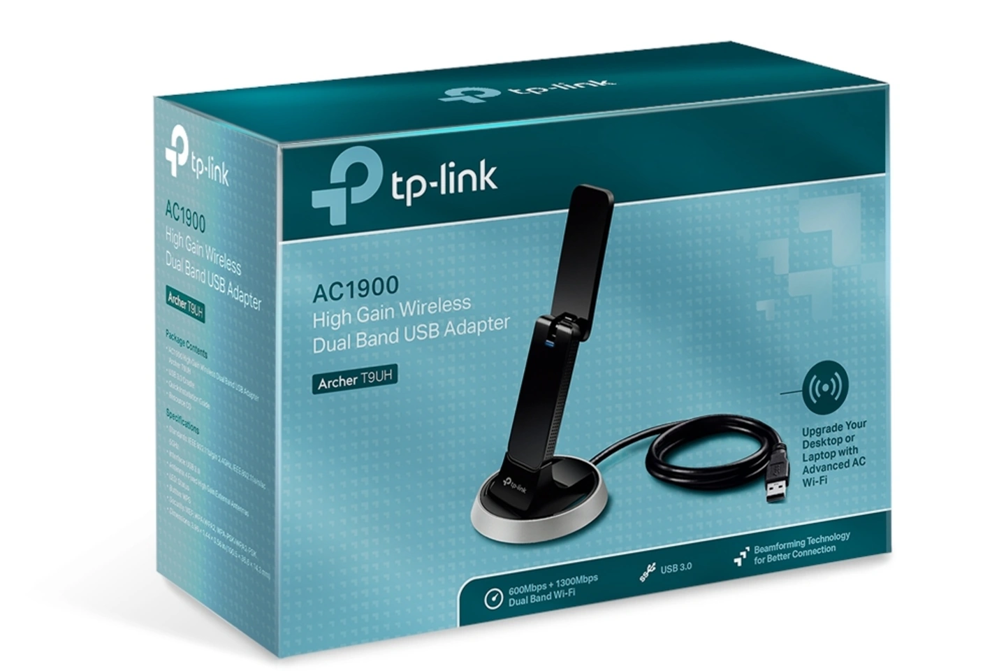 ADAPTADOR TP-LINK ARCHER T9UH AC1900 WiFi