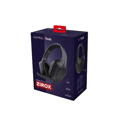 [8713439249903] AUDIFONO TRUST GXT 415 ZIROX PARA PC NEGRO 24990