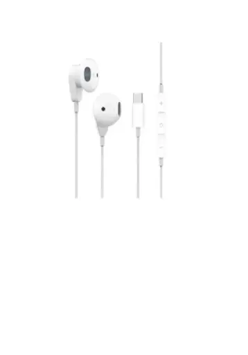 [6970962189317] AUDIFONOS KALIO EJ03 TIPO-C 3.5MM BLANCOS