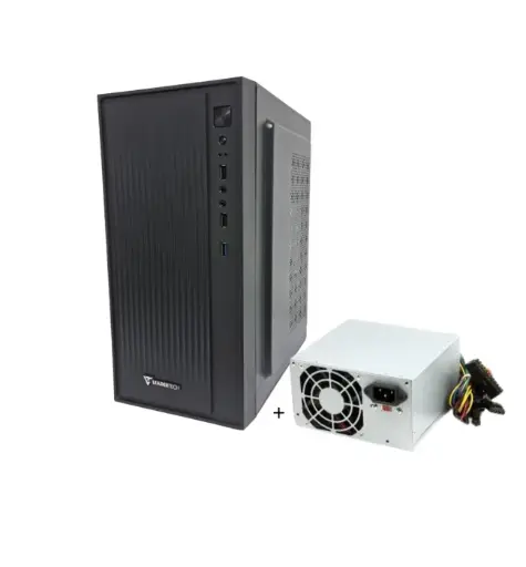 [01489] CASE LEADERTECH MID ATX X20 CON FUENTE DE PODER