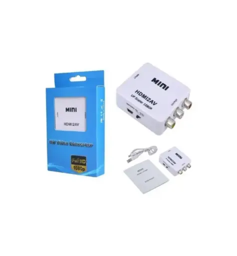 [00076] CONVERTIDOR HDMI A RCA - CAJITA