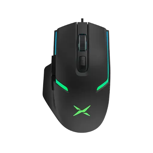 [6938820410195] DELUX MOUSE GAMING M588BU NEGRO
