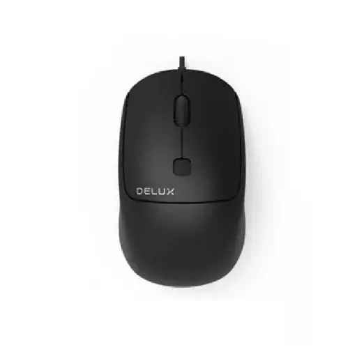 [6938820407768] DELUX MOUSE USB M320BU BLACK