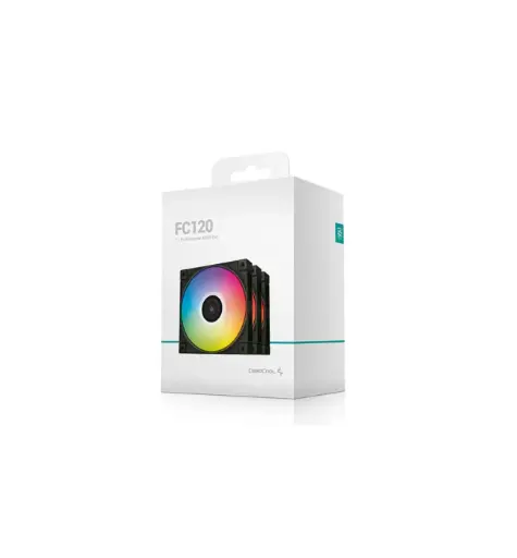 [6933412710561] FAN COOLER RGB DEEPCOOL FC120 3X1