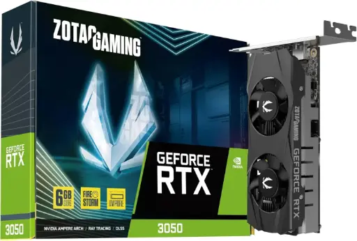 [4895173628795] TARJETA DE VIDEO ZOTAC GEFORCE RTX 3050 LOW PROFILE 6GB 