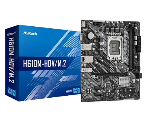 [4710483939860] TARJETA MADRE ASROCK H610M-HDV M.2 LGA1700
