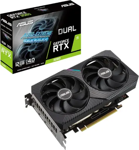 [4711081309895] Tarjeta de Video ASUS RTX 3060 12GB OC Edition GDDR6 