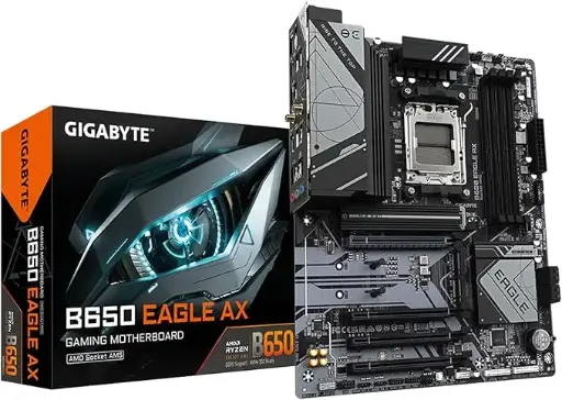 [4719331860158] Tarjeta Madre GIGABYTE B650 Eagle AX  AM5 DDR5 Wi-Fi 6E