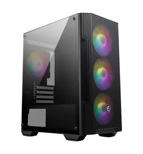 [4719072932237] CASE MSI MAG FORGE M100A 4 FANS ARGB M/ATX 306-7G20A21-809ED