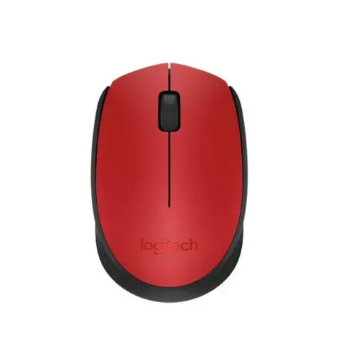 [097855124197] MOUSE INALAMBRICO LOGITECH M170  ROJO/NEGRO