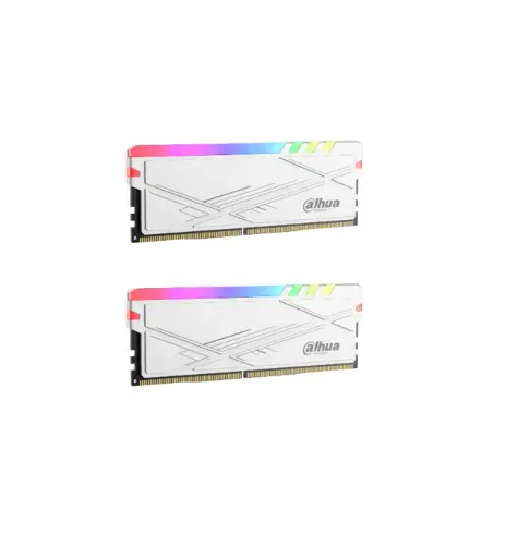 [6923172574473] MEMORIA RAM DAHUA BLANCA DISIPADOR DDR4 8GB X 2 16GB 3600Mhz - PC 