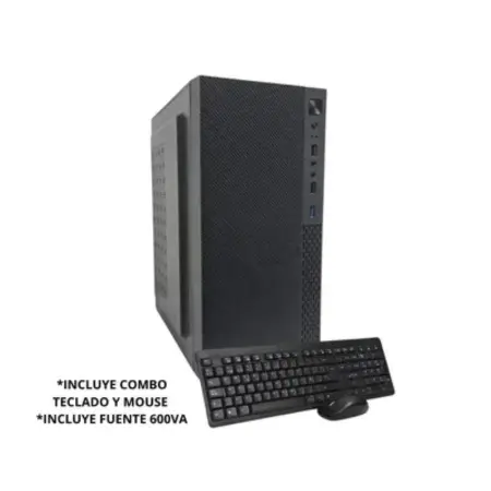 [810098152501] CASE BUNDLE AON-BU1000-SZ-07252025 ATX 600wts + MOUSE Y TECLADO