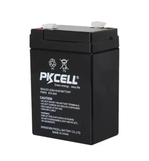 [02632] BATERIA DE GEL PKCELL 6V 4.5Ah 