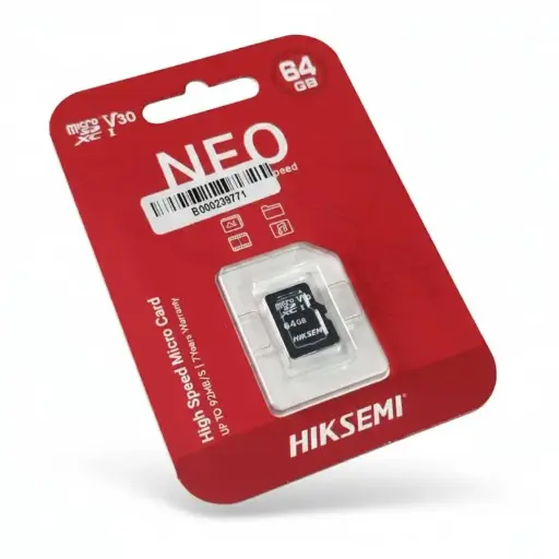 [6974202726034] MEMORIA MICROSD HIKSEMI NEO 64GB V30XC HP
