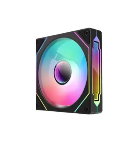 [02645] FAN COOLER ICE WHALE PRISM 4 NEGRO RGB UND  