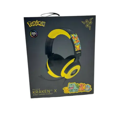 [8887910061541] AUDIFONO RAZER KRAKEN V4 X EDICION POKEMON  7.1 SURROUND 