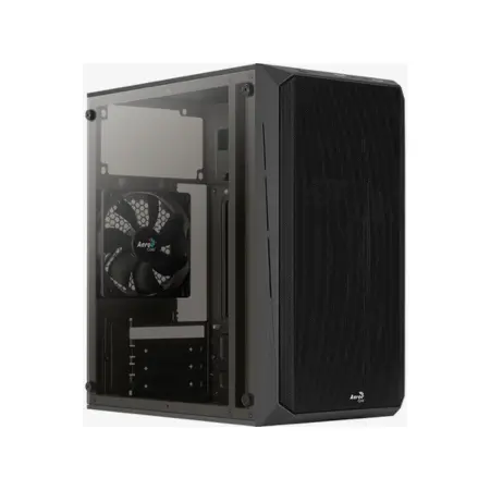 [4710562759389] CASE AEROCOOL MINI TOWER PANEL ACRILICO CS-107-A-BK 23487 NEGRO