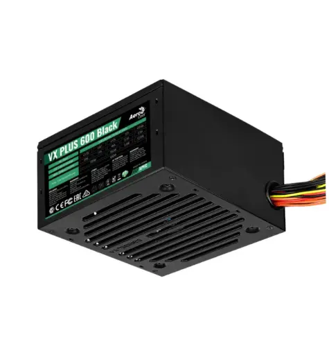 [4718009159327] FUENTE DE PODER AEROCOOL VX PLUS 600W REAL  ATX 12V 2.3  21214