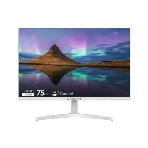 [02842] MONITOR LANLIPU 24" 1920*1080 LED HC-24Z1 BLANCO
